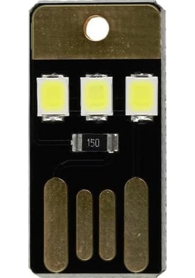 Usb Led Lamba Modülü Mini Çok İnce Led Işık Kamp Gece Lambası