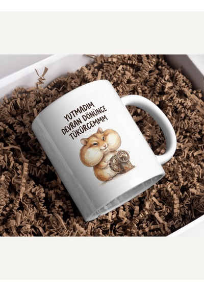 "yutmadım Devran Dönünce Tükürcem" Hamster Kupa