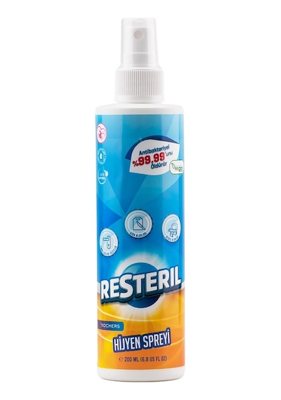 Resteril Doğal Alkolsüz Dezenfektan Günlük Hijyen Spreyi 200 ML