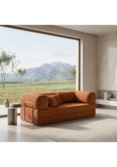 Nestime 200x100 Comfortnest Kanepe / Aktivite Koltuğu / Yatak 50 Dns Dayanıklı Orta Sert Sünger, Çıkarılabilir Kılıf, Pati Dostu Fitilli Kadife Kumaş Kiremit Nestime 200x100 Comfortnest Kanepe / Aktivite Koltuğu / Yatak 50 Dns Dayanıklı Orta Sert Sünger, Çıkarılabilir Kılıf, Pati Dostu Fitilli Kadife Kumaş Kiremit
