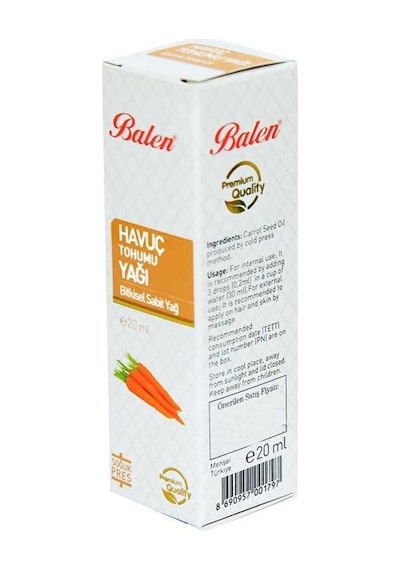 Balen Havuç Tohumu Yağı 20 ML