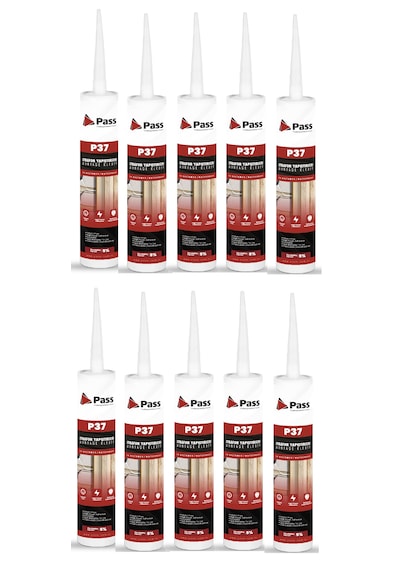 Pass Strafor & Kartonpiyer Yapıştırıcısı 480 Gr 10 Adet
