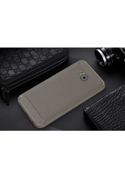 Asus Zenfone 4 Selfie Zb553kl Kılıf Zore Room Silikon Kapak Gri