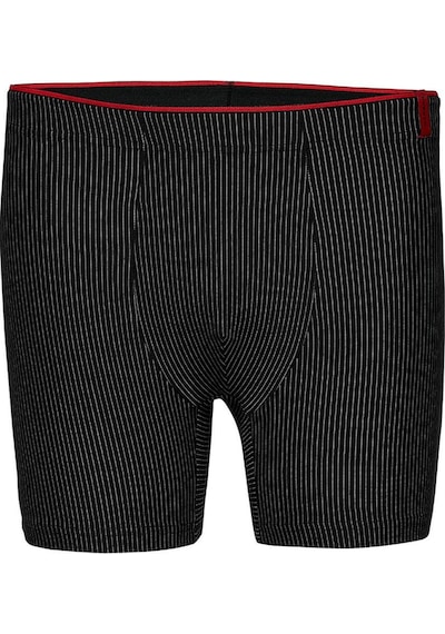 Weweus Siyah Lacivert Gri 3'lü Pamuk Elastan Çizgili Boxer 14923 Siyah - Lacivert - Gri