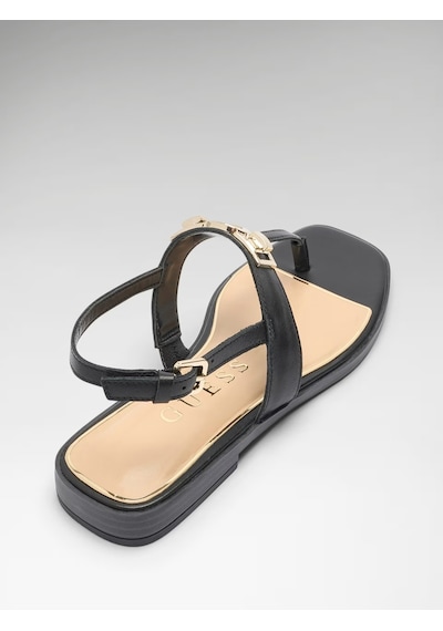 Guess-ramiry Kadın Deri Sandalet-fljrmylea03 Siyah