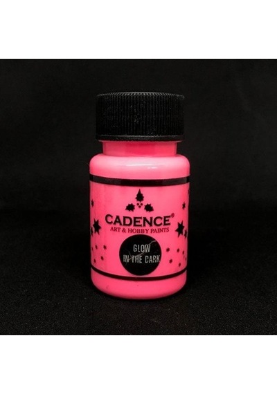 Cadence Karanlıkta Parlayan Boya Glow In The Dark Pembe