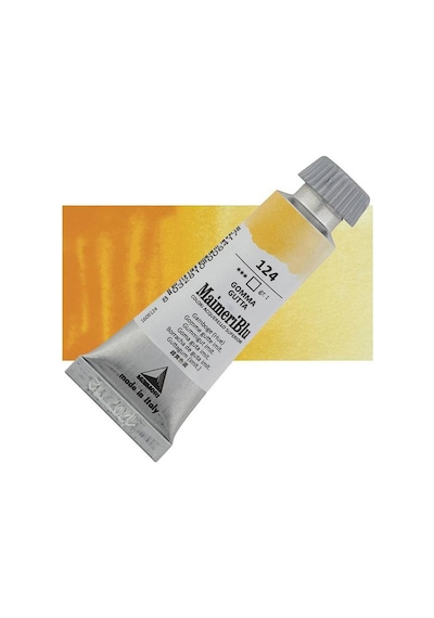 Maimeri Blu Tüp Sulu Boya 12 Ml S1 No 124 Gamboge hue