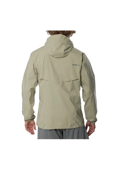 Mizuno Waterproof 20k Hooded Jacket Erkek Yağmurluk Kahverengi Çok Renkli