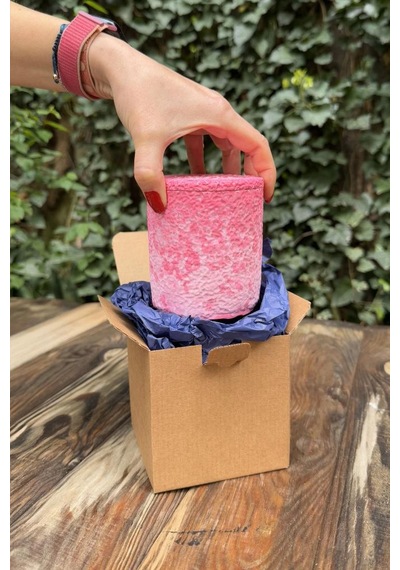 10,5x10,5x10,5cm Küp Kilitli Kraft Kutu 25 Adet 25 Adet