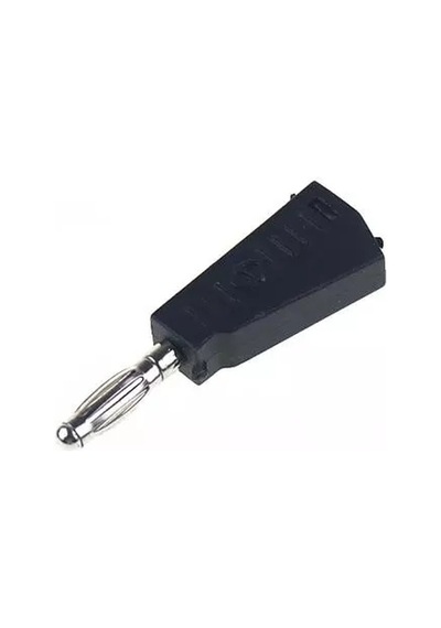 Mr-238d 4mm Üçgen Banan Jak Siyah Siyah