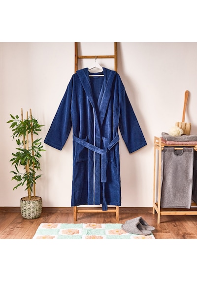 Soft Robe Bornoz - Lacivert - S/m Beden Çok Renkli
