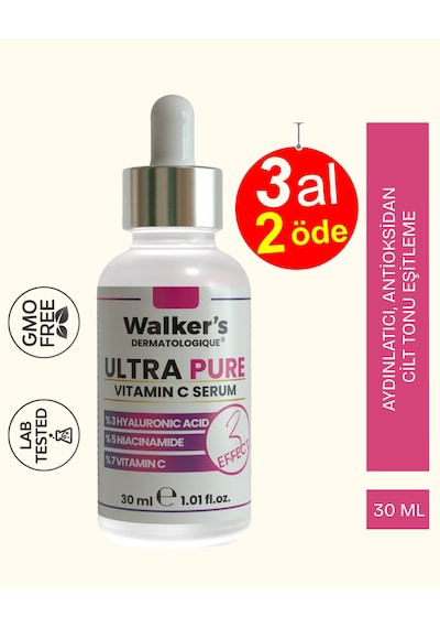 Walker's Vitamins Ultra Pure Cilt Serumu 30 ML