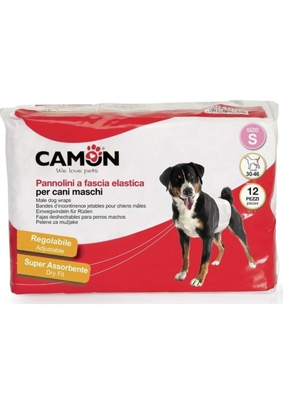 Camon Erkek Köpek Lastikli Bez L Beden: Sızdırmaz, Ayarlanabilir Ve Konforlu