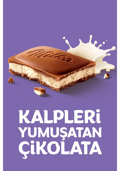 Milka Sütlü Tablet Çikolata 6 x 80 G
