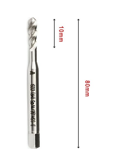Mte M6x1 Normal Vidalı Helis Kanallı Makina Kılavuzu Hss - E Dın 371/c