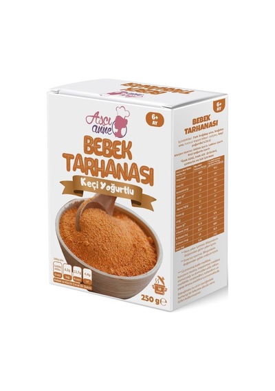 Aşçı Anne Bebek Tarhanası Keçi Yoğurtlu 6+ Ay - 250g Belirtilmemiş