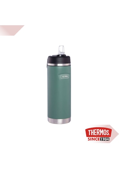 Thermos Icon Serisi Paslanmaz Çelik Pipetli Termos 0.71 L Yeşil