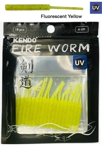 Kendo Fire Worm 5cm 18adet Lrf Silikonu Yapay Yem