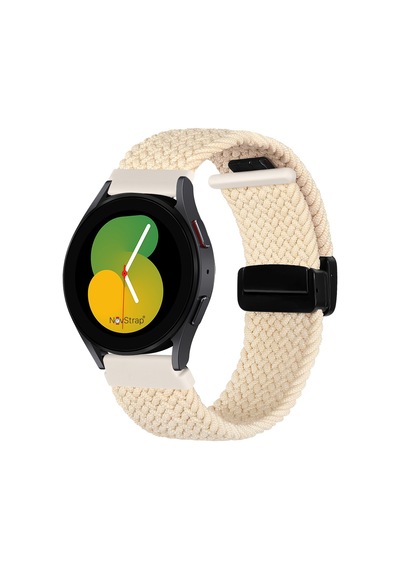 Novstrap Huawei Watch Gt4 41mm İle Uyumlu Kordon 18mm Pimli Flexible Örgü Magnet Tokalı Kayış
