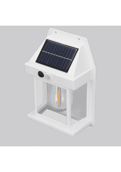 Üç Modlu Güneş Enerjili Duvar Lambası 1800mah Hareket Sensörlü Dış Mekan Aydınlatma