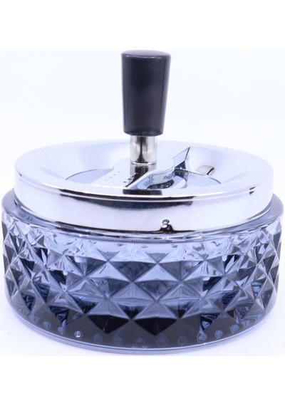 Hauser Bas-çevir Cam Küllük - Füme