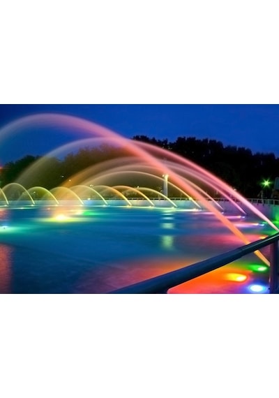 Mega Pool Joker Model Sıva Altı RGB Işık Led  ( Osram ) 4 Kablolu