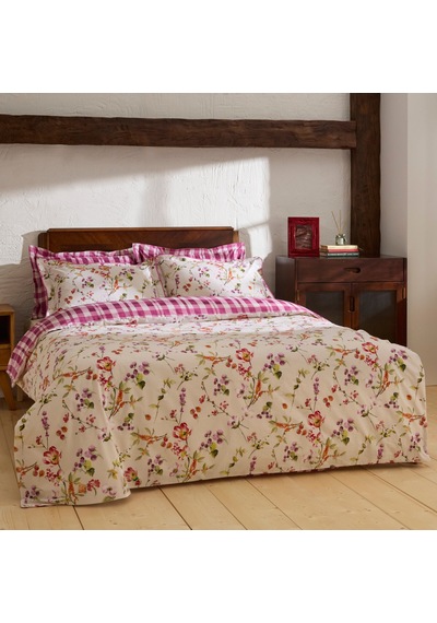 Karaca Home Berry Hills Çift Kişilik Nevresim Takımı Mürdüm MÜRDÜM