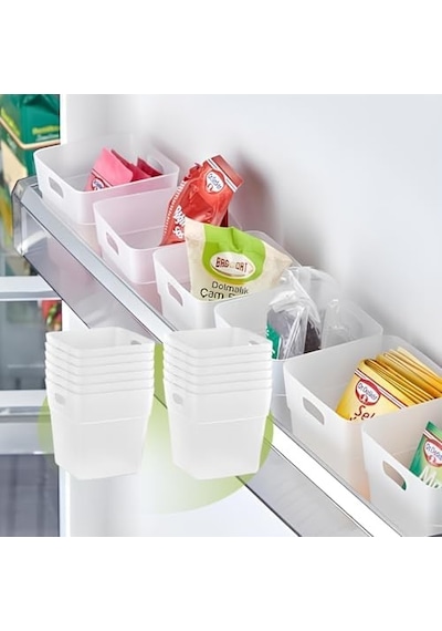 Mithra Life 12 Adet Buzdolabı Kapak İçi Düzenleyici Ve Banyo Organizer Mıt1104