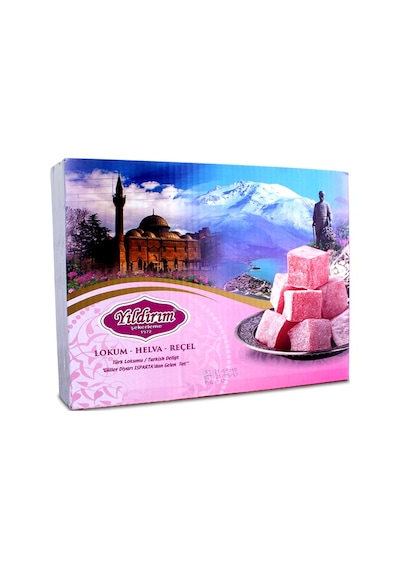 Yıldırım Şekerleme Güllü Muska Lokumu 750 G
