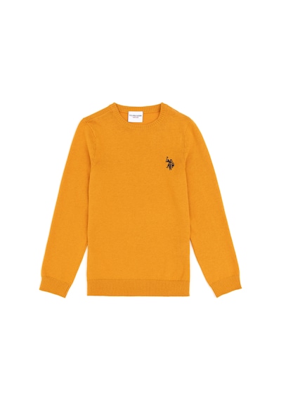 U.s. Polo Assn. Erkek Çocuk Hardal Kazak /triko 50294188-vr072