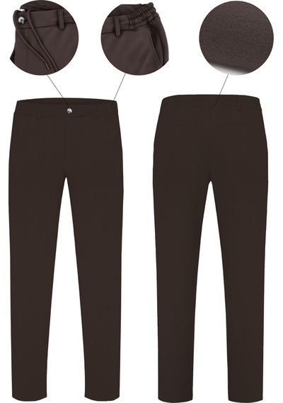 Goffra Erkek North Esnek Relaxed Beli Lastikli Jogger Pantolon Kahverengi M702-r0311-01 Kahverengi
