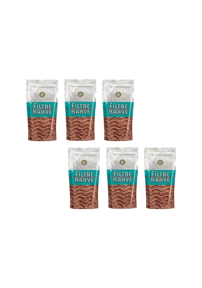 Kahve Dünyası Filtre Kahve 250 Gr X 6 Adet Öğütülmüş