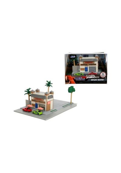 Hızlı Ve Öfkeli Toretto's Cafe Nano Sahne Diaroma Modellemesi 349 1