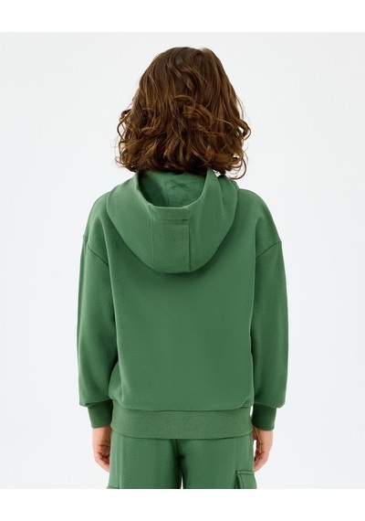 Skechers B Lw Fleece Sweatshirt Büyük Erkek Çocuk Haki Sweatshirt Sk2520089-1629 Haki
