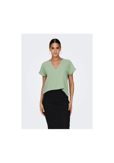 Jdylion Life S/s Top Wvn Noos Kadın Bluz 15249287 Yeşil