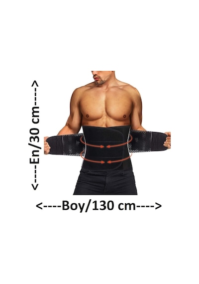 Dr. Cornell Termal Sauna Kemer Bel Korsesi Sporcu Kemeri 30 x 130 CM
