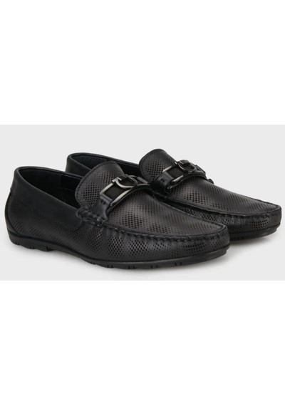 Marcomen 152-21112 Siyah Erkek Günlük Loafer Ayakkabı