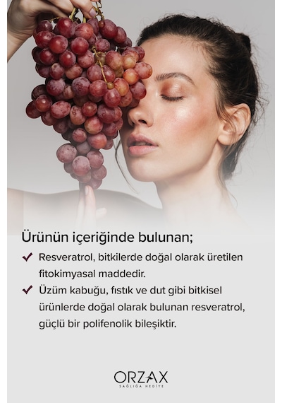 Resveratrol 200 Mg 30 Kapsül