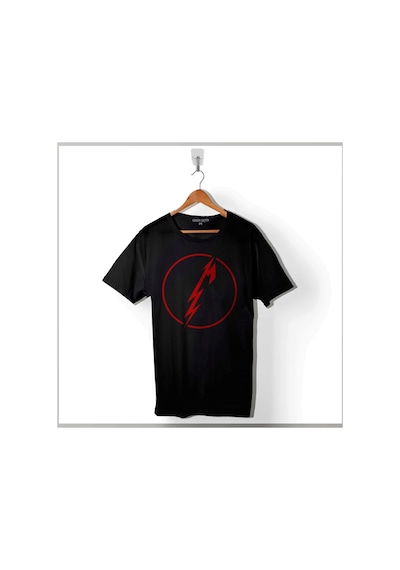 Recreated The Metallica Music Trough The Never Baskılı Tişört Unisex T-shirt 001