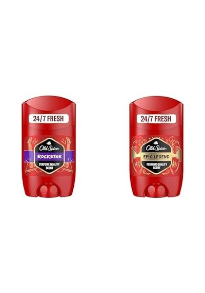 Old Spice Seti Rockstar Erkek 50 Ml X1 + Epic Legend Erkek 50 Ml X1