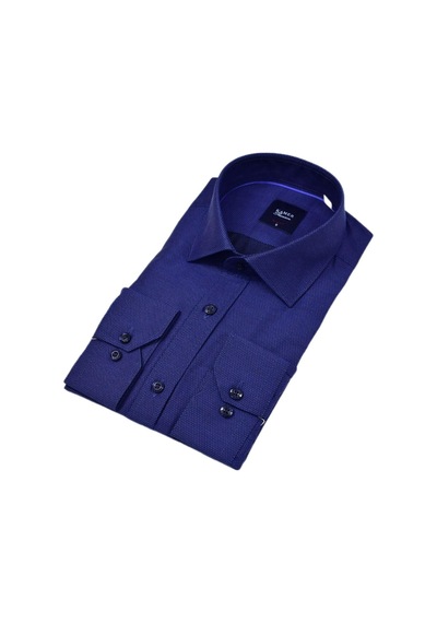 Kamer Erkek Slim Fitt Uzun Kol Petek Dokulu Gömlek 2423 Bgl-st04814 Indigo