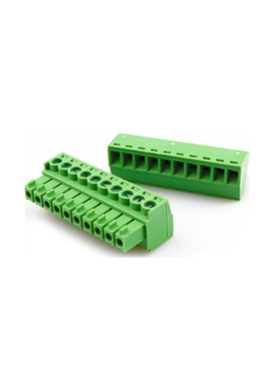 Geçmeli Klemens 10 Pin 3.81mm Dişi