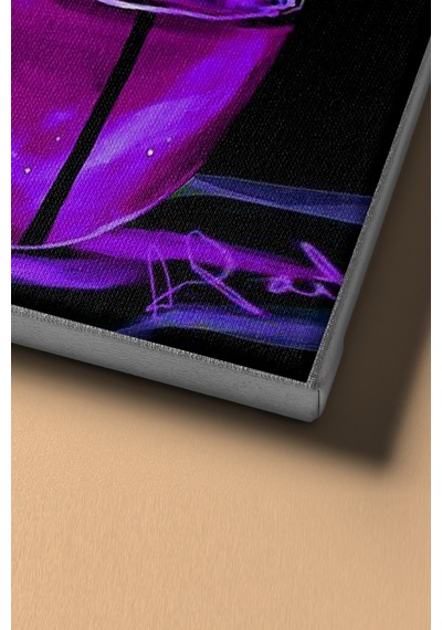 Webstyle Sayılarla Boyama Seti Kasnaklı Mor Ve Çiçek 60 X 75 Cm
