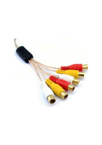Electroon 2Rca Erkek - 6Rca Dişi Kablo 50Cm