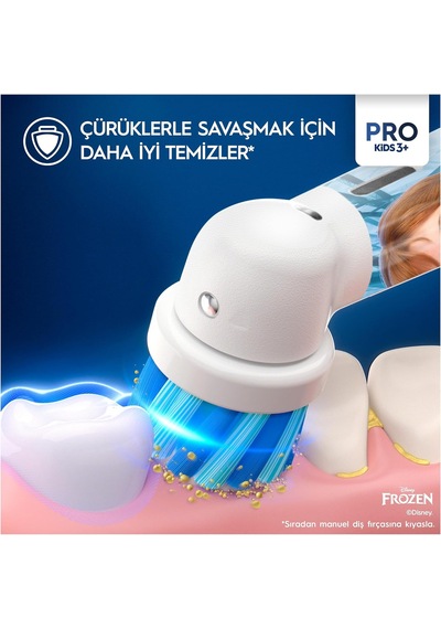 Oral-b Çocuk Şarjlı/elektrikli Diş Fırçası Frozen D103 Diğer