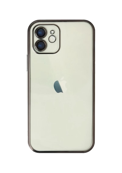 Apple iPhone Uyumlu  11 Uyumlu Kılıf Lensli Silikon - Siyah