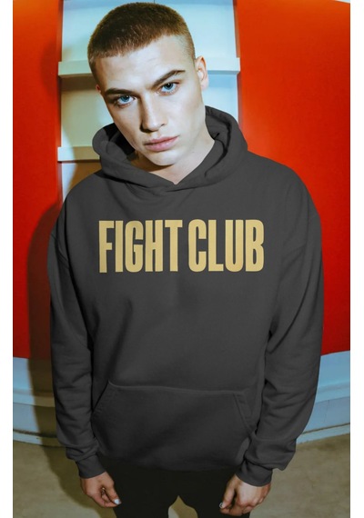 Sevbano 1999 Fight Club Tyler Durden Film Sırt Baskılı Unisex Oversize Pr Siyah