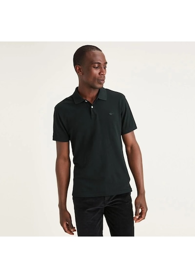 Dockers Rib Collar Erkek Polo T-shirt A115900000 Siyah