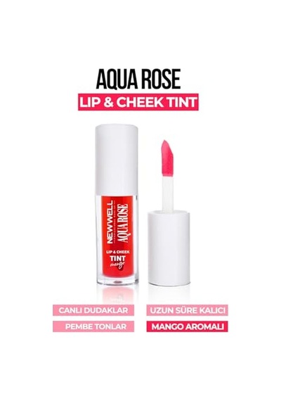 Tr Aqua Rose Lip &amp Cheek Tint Mango Aromalı 6 Ml, T1192