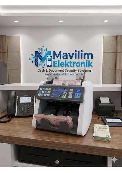 Bill Counter Al-930 Tek Katlı Çift Cıslı Karışık Para Sayma Makinesi 8 Ülke Para Birimi